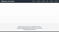 Desktop Screenshot of adronsystems.com