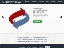 Tablet Screenshot of adronsystems.com